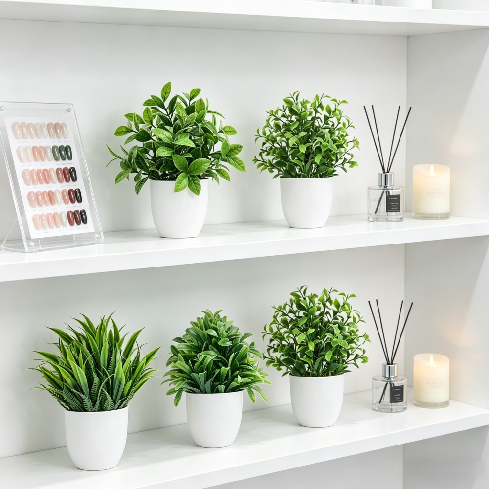 Set di 4 Mini Piante Artificia - String Of Pearls Plant recensione e prezzo